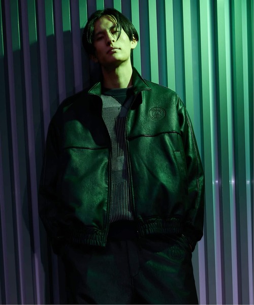 PARIS SAINT-GERMAIN(パリサンジェルマン)の「【Paris Saint-Germain 】 JP PIPING TOP Synthetic Leather(その他アウター・メンズ・ブラウン/ブラック・SMALL/MEDIUM/LARGE/X-LARGE)」の21枚目の写真