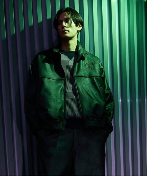 PARIS SAINT-GERMAIN(パリサンジェルマン)の「【Paris Saint-Germain 】 JP PIPING TOP Synthetic Leather(その他アウター・メンズ・ブラウン/ブラック・SMALL/MEDIUM/LARGE/X-LARGE)」の10枚目の写真