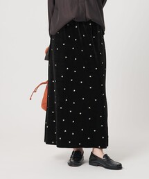 DRAPE CUT SKIRT/ドレープカットスカート（スカート）｜JOSE MOON