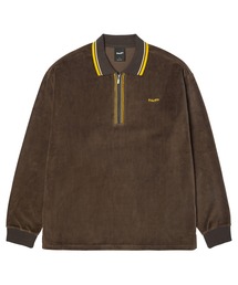 HUF（ハフ）の「PARKER VELOUR LS POLO（ポロシャツ）」
