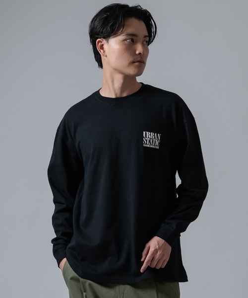 SIDEWAY STANCE(サイドウェイスタンス)の「【SIDEWAY STANCE】フラワープリント 長袖Tシャツ(Tシャツ/カットソー・メンズ・ブラック/ホワイト/カーキ・LARGE/MEDIUM/SMALL/X-LARGE)」の10枚目の写真