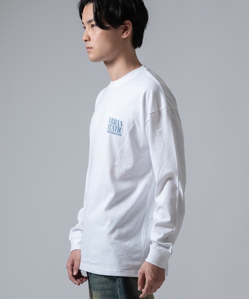 SIDEWAY STANCE(サイドウェイスタンス)の「【SIDEWAY STANCE】フラワープリント 長袖Tシャツ(Tシャツ/カットソー・メンズ・ブラック/ホワイト/カーキ・LARGE/MEDIUM/SMALL/X-LARGE)」の7枚目の写真
