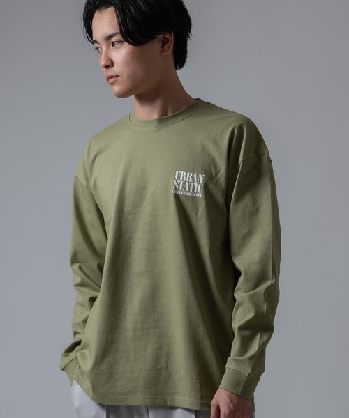 SIDEWAY STANCE(サイドウェイスタンス)の「【SIDEWAY STANCE】フラワープリント 長袖Tシャツ(Tシャツ/カットソー・メンズ・ブラック/ホワイト/カーキ・LARGE/MEDIUM/SMALL/X-LARGE)」の14枚目の写真