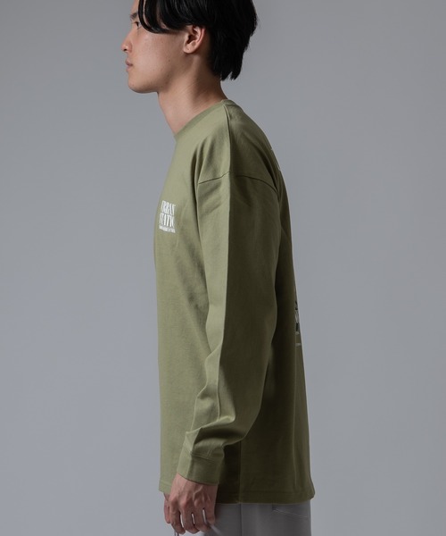 SIDEWAY STANCE(サイドウェイスタンス)の「【SIDEWAY STANCE】フラワープリント 長袖Tシャツ(Tシャツ/カットソー・メンズ・ブラック/ホワイト/カーキ・LARGE/MEDIUM/SMALL/X-LARGE)」の15枚目の写真