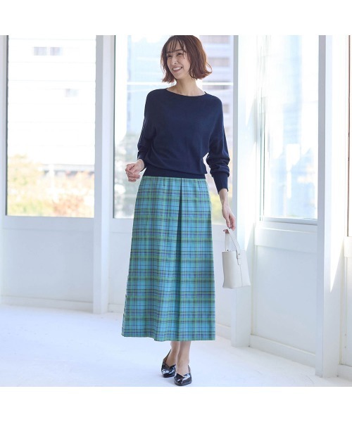 StyleNote(スタイルノート)の「制服のように着られるオフィスニット【乾燥機OK】(ニット/セーター・レディース・ブラック/ネイビー/グレー/モカ・L/M/S)」の12枚目の写真