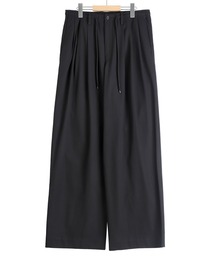markaware（マーカウェア）の「MARKAWARE / マーカウェア：TRIPLE PLEATED EASY TROUSERS -ORGANIC COTTON VOILE YARN TWILL-：A26A16PT02C[MUS]（スラックス）」