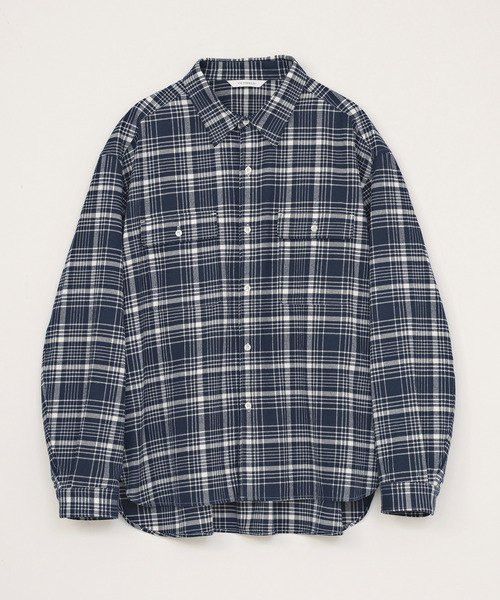 VICTIM（ヴィクティム）の「VICTIM ヴィクティム / BIG CHECK SHIRT ビッグシルエットチェックシャツ / VTM-26-S-109（シャツ/ブラウス・メンズ・ブラック/ネイビー・1/2/3）」の3枚目の写真