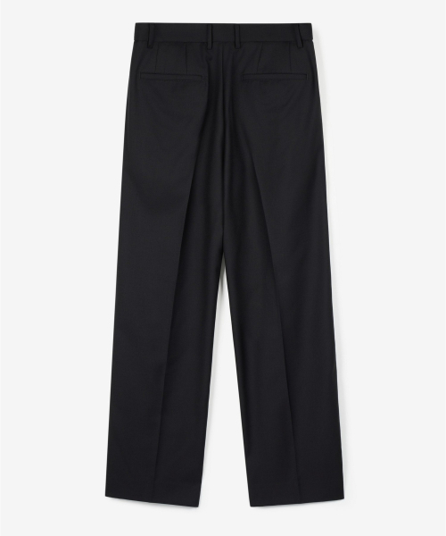 TNGT(ティーエヌジーティー)の「Wool Blend Comfort Semi-Wide Pants (Black) TNPA6F105BK(スラックス・メンズ・その他・90/82/78/86)」の3枚目の写真
