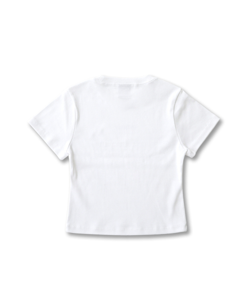 BadBlue(バッドブルー)の「BadBear Slim Tee White(Tシャツ/カットソー・レディース・その他・FREE)」の3枚目の写真