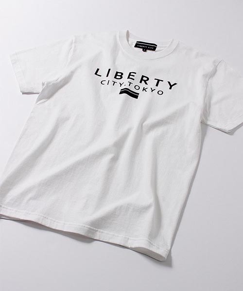 LIBERTY CITY（リバティシティ）の「【LIBERTY CITY/リバティーシティ】[LIBERTY CITY TOKYO] Tシャツ（Tシャツ/カットソー・メンズ・ブラック/ホワイト/グレー/イエロー/ブルー/ベージュ・2/3/1/4）」の7枚目の写真