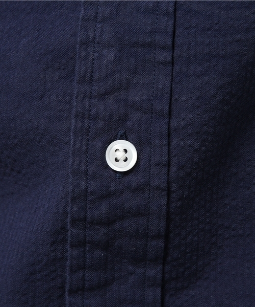 POLO RALPH LAUREN(ポロ ラルフ ローレン)の「スリム コットン シアサッカー シャツ(シャツ/ブラウス・メンズ・ネイビー/ホワイト・SMALL/LARGE/MEDIUM/X-LARGE/X-SMALL)」の9枚目の写真