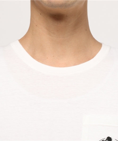 HYSTERIC GLAMOUR（ヒステリックグラマー）の「SECRET SERVICE pt ポケ付 T-SH（Tシャツ/カットソー・メンズ・ホワイト/インディゴブルー/トップグレー・SMALL/MEDIUM/LARGE/X-LARGE）」の17枚目の写真