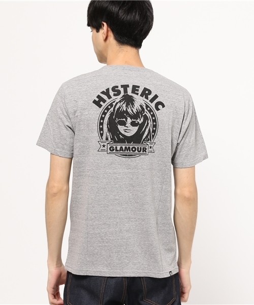 HYSTERIC GLAMOUR（ヒステリックグラマー）の「SECRET SERVICE pt ポケ付 T-SH（Tシャツ/カットソー・メンズ・ホワイト/インディゴブルー/トップグレー・SMALL/MEDIUM/LARGE/X-LARGE）」の13枚目の写真