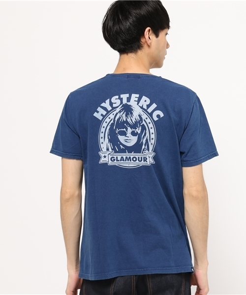 HYSTERIC GLAMOUR（ヒステリックグラマー）の「SECRET SERVICE pt ポケ付 T-SH（Tシャツ/カットソー・メンズ・ホワイト/インディゴブルー/トップグレー・SMALL/MEDIUM/LARGE/X-LARGE）」の14枚目の写真