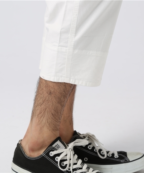 rovtski(ロフトスキー)の「ストレッチサテンカーゴクロップドパンツ(カーゴパンツ・メンズ・ベージュ/カーキ/ホワイト/ネイビー・MEDIUM/LARGE)」の9枚目の写真