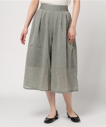 LBC | リネンテイストタックガウチョパンツ             (その他パンツ)