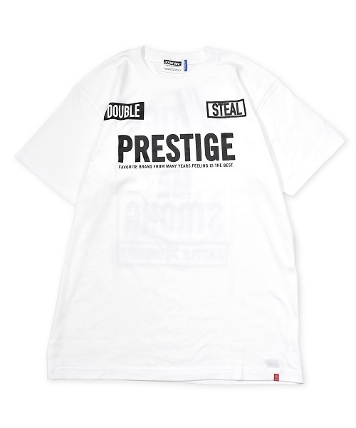 DOUBLE STEAL（ダブルスティール）の「STRONG LOGO Ｔシャツ（Tシャツ/カットソー・メンズ・ブラック/ホワイト・MEDIUM/LARGE/X-LARGE/XX-LARGE）」の2枚目の写真