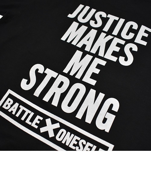 DOUBLE STEAL（ダブルスティール）の「STRONG LOGO Ｔシャツ（Tシャツ/カットソー・メンズ・ブラック/ホワイト・MEDIUM/LARGE/X-LARGE/XX-LARGE）」の7枚目の写真