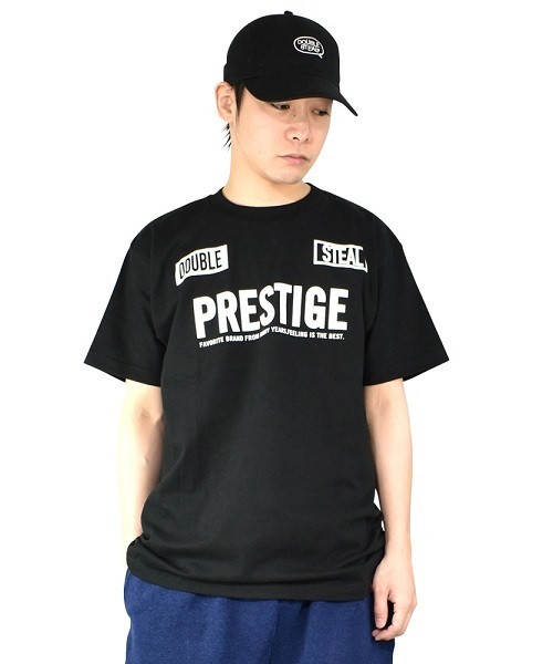 DOUBLE STEAL（ダブルスティール）の「STRONG LOGO Ｔシャツ（Tシャツ/カットソー・メンズ・ブラック/ホワイト・MEDIUM/LARGE/X-LARGE/XX-LARGE）」の8枚目の写真