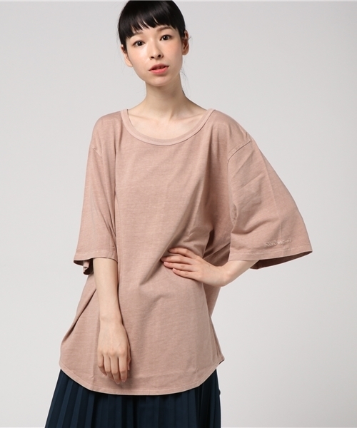 RODEO CROWNS WIDE BOWL(ロデオクラウンズワイドボウル)の「ヴィンテージ Tシャツ(Tシャツ/カットソー・レディース・ライトピンク/アイボリー/ネイビー/ライトカーキ・FREE)」の16枚目の写真