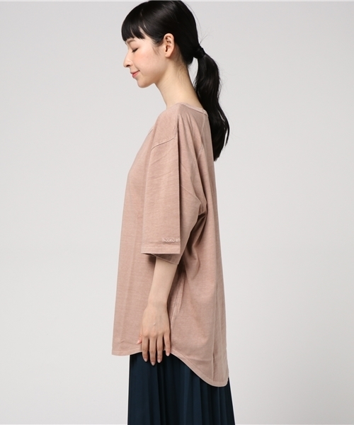 RODEO CROWNS WIDE BOWL(ロデオクラウンズワイドボウル)の「ヴィンテージ Tシャツ(Tシャツ/カットソー・レディース・ライトピンク/アイボリー/ネイビー/ライトカーキ・FREE)」の6枚目の写真