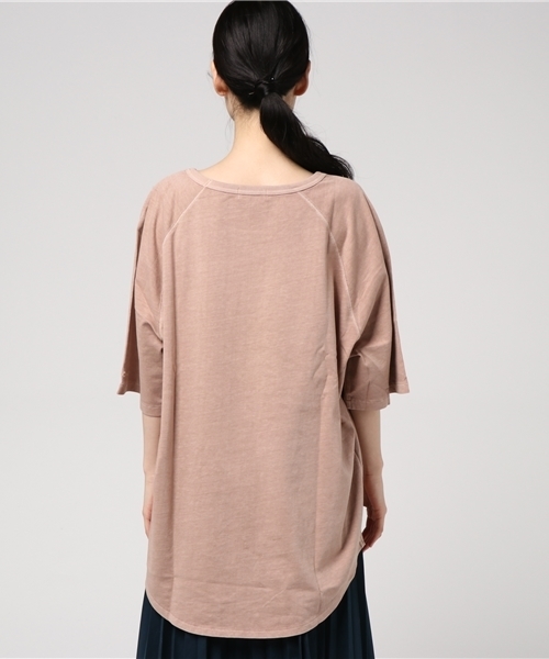 RODEO CROWNS WIDE BOWL(ロデオクラウンズワイドボウル)の「ヴィンテージ Tシャツ(Tシャツ/カットソー・レディース・ライトピンク/アイボリー/ネイビー/ライトカーキ・FREE)」の7枚目の写真