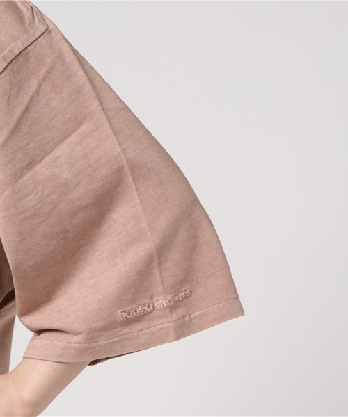 RODEO CROWNS WIDE BOWL(ロデオクラウンズワイドボウル)の「ヴィンテージ Tシャツ(Tシャツ/カットソー・レディース・ライトピンク/アイボリー/ネイビー/ライトカーキ・FREE)」の9枚目の写真