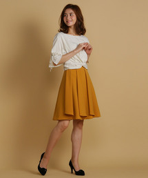SWINGLE | ベルトリボン付きフレアースカート◆(スカート)