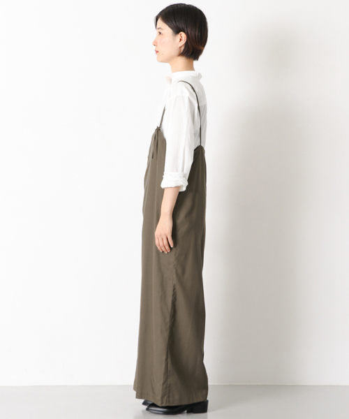 かぐれ（カグレ）の「コットンツイルサロペットパンツ（サロペット