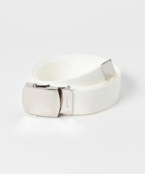 WEGO(ウィゴー)の「WEGO/カラーガチャベルト(ベルト・レディース・ホワイト/ブラック/パープル/レッド/イエロー/オレンジ/ブルー/グリーン/ライトパープル/ライトピンク/ダークグリーン/ベージュ/ブラウン/マスタード・FREE)」の2枚目の写真