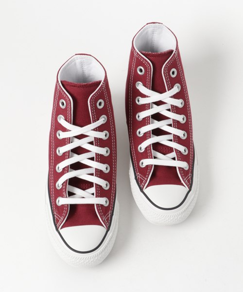 CONVERSE(コンバース)の「CONVERSEオールスター100カラーズ HI(スニーカー・レディース・バーガンディー・3.5/4/4.5/5/5.5)」の3枚目の写真