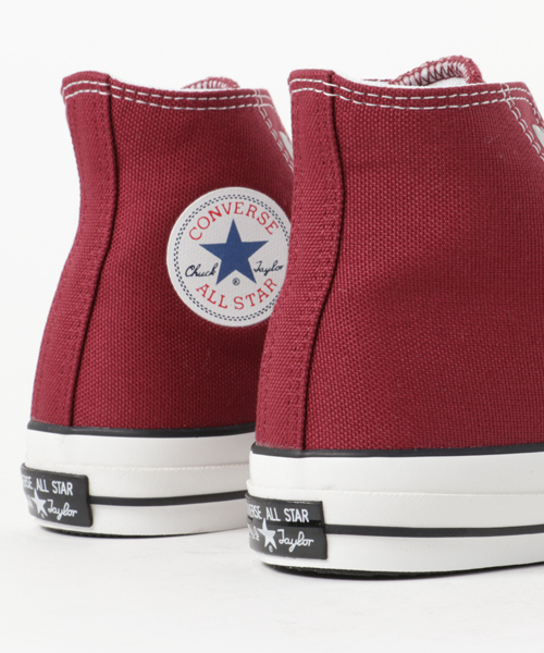 CONVERSE(コンバース)の「CONVERSEオールスター100カラーズ HI(スニーカー・レディース・バーガンディー・3.5/4/4.5/5/5.5)」の4枚目の写真