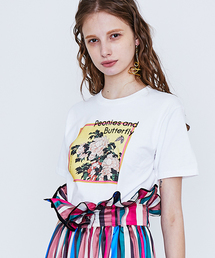 UNITED TOKYO | ホクサイフラワープリントTシャツ(Tシャツ/カットソー)