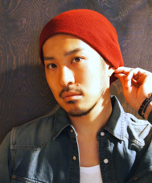 BEAMS（ビームス）の「□【WEB限定】 BEAMS / BASIC トリコロールワッチキャップ（ニットキャップ/ビーニー・メンズ・ブラック/チャコールグレー/オリーブ/ブルー/パープル/ワイン/ブラウン・FREE）」の7枚目の写真