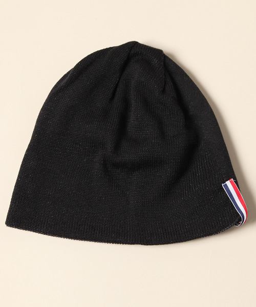 BEAMS（ビームス）の「□【WEB限定】 BEAMS / BASIC トリコロールワッチキャップ（ニットキャップ/ビーニー・メンズ・ブラック/チャコールグレー/オリーブ/ブルー/パープル/ワイン/ブラウン・FREE）」の10枚目の写真