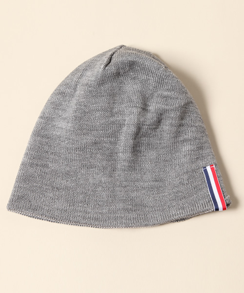 BEAMS（ビームス）の「□【WEB限定】 BEAMS / BASIC トリコロールワッチキャップ（ニットキャップ/ビーニー・メンズ・ブラック/チャコールグレー/オリーブ/ブルー/パープル/ワイン/ブラウン・FREE）」の14枚目の写真