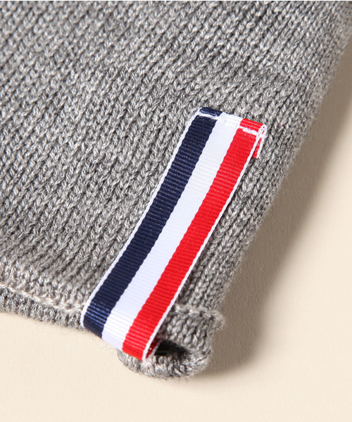 BEAMS（ビームス）の「□【WEB限定】 BEAMS / BASIC トリコロールワッチキャップ（ニットキャップ/ビーニー・メンズ・ブラック/チャコールグレー/オリーブ/ブルー/パープル/ワイン/ブラウン・FREE）」の16枚目の写真