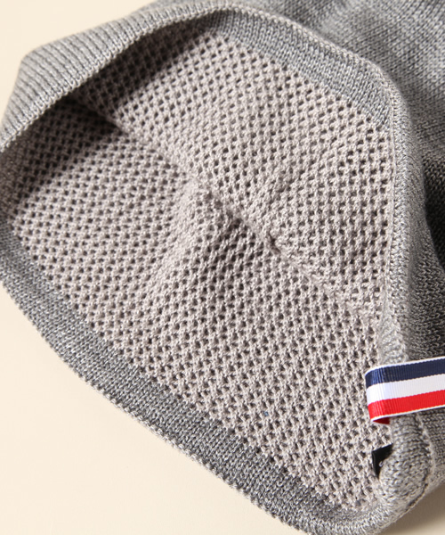 BEAMS（ビームス）の「□【WEB限定】 BEAMS / BASIC トリコロールワッチキャップ（ニットキャップ/ビーニー・メンズ・ブラック/チャコールグレー/オリーブ/ブルー/パープル/ワイン/ブラウン・FREE）」の17枚目の写真