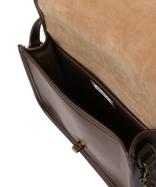 WEGO（ウィゴー）の「WEGO/フラップレトロショルダーバッグ（ショルダーバッグ・メンズ・ブラック/ブラウン/その他1・FREE）」の12枚目の写真