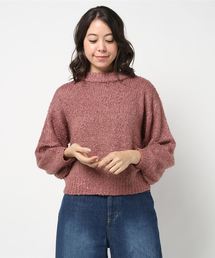 earth music&ecology | ・ブークレラメニットプルオーバー(ニット/セーター)