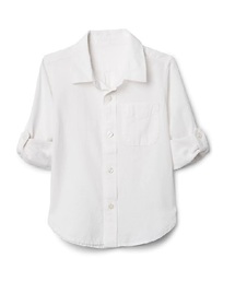 GAP | Gap コンバーチブルシャツ（リネン）(シャツ/ブラウス)