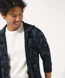 AZUL by moussy | カモパイルZIPパーカー(パーカー)