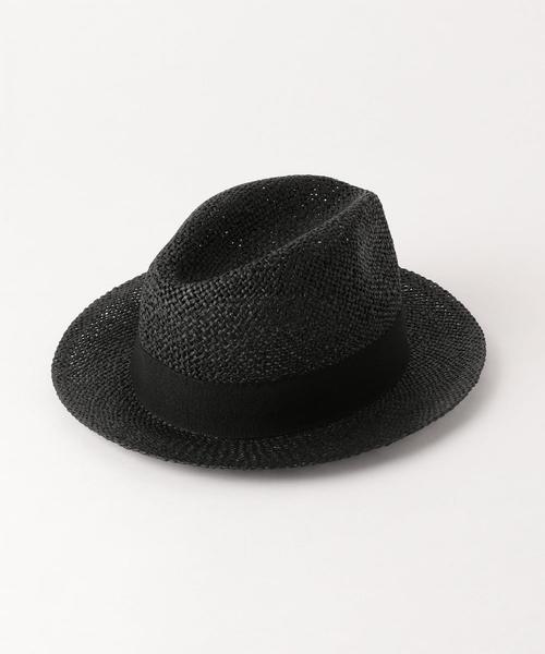 GRILLO（グリーロ）の「＜GRILLO＞ PAPER HAT/ハット о（ハット・メンズ・ブラック/ベージュ・FREE）」の5枚目の写真