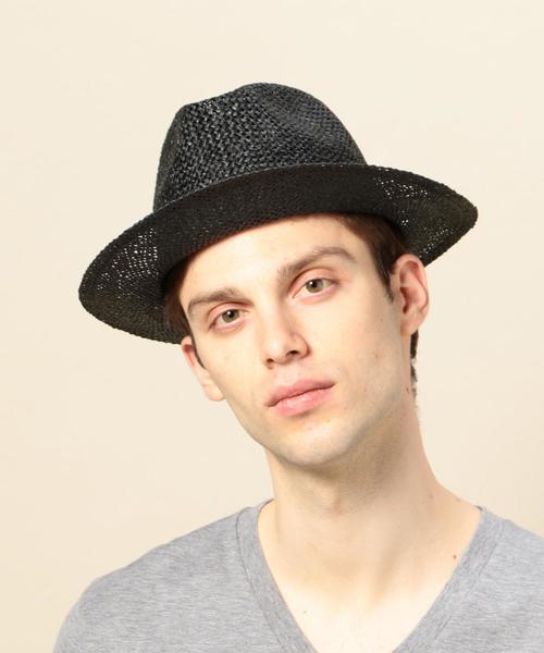 GRILLO（グリーロ）の「＜GRILLO＞ PAPER HAT/ハット о（ハット・メンズ・ブラック/ベージュ・FREE）」の7枚目の写真