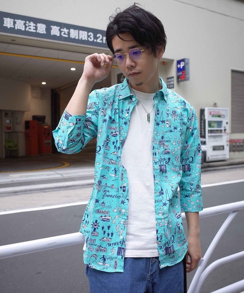 rovtski(ロフトスキー)の「VCT3 HOLIDAY 7分袖シャツ(シャツ/ブラウス・メンズ・その他/その他1/その他2/その他3/その他5/その他8/その他11/その他4/その他7/その他6/その他10/その他9・MEDIUM/LARGE/X-LARGE)」の6枚目の写真