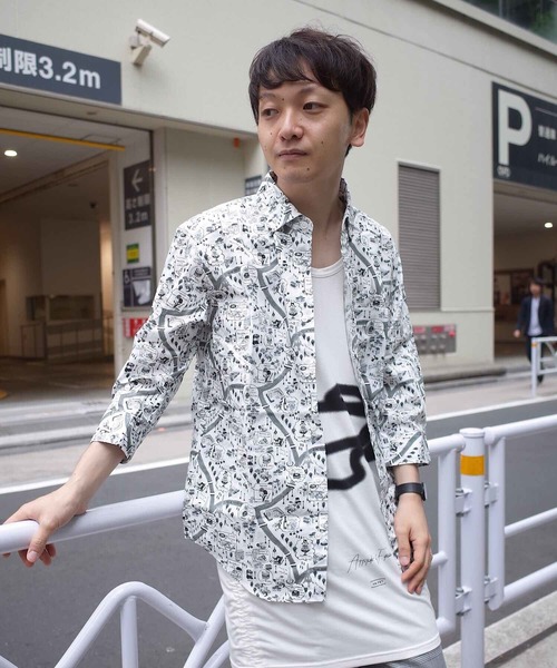 rovtski(ロフトスキー)の「VCT3 HOLIDAY 7分袖シャツ(シャツ/ブラウス・メンズ・その他/その他1/その他2/その他3/その他5/その他8/その他11/その他4/その他7/その他6/その他10/その他9・MEDIUM/LARGE/X-LARGE)」の2枚目の写真