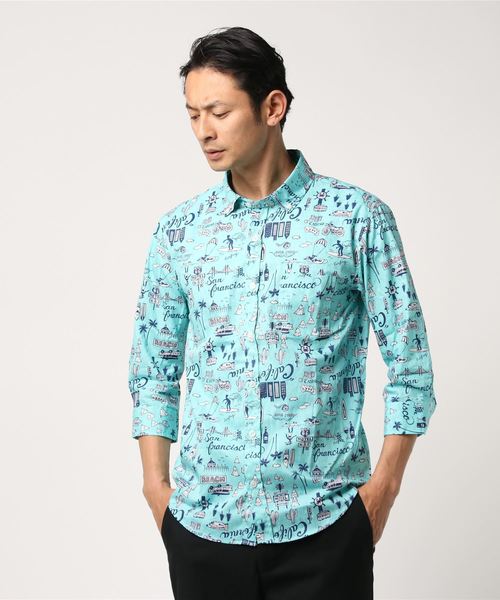 rovtski(ロフトスキー)の「VCT3 HOLIDAY 7分袖シャツ(シャツ/ブラウス・メンズ・その他/その他1/その他2/その他3/その他5/その他8/その他11/その他4/その他7/その他6/その他10/その他9・MEDIUM/LARGE/X-LARGE)」の13枚目の写真