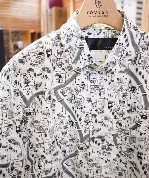rovtski(ロフトスキー)の「VCT3 HOLIDAY 7分袖シャツ(シャツ/ブラウス・メンズ・その他/その他1/その他2/その他3/その他5/その他8/その他11/その他4/その他7/その他6/その他10/その他9・MEDIUM/LARGE/X-LARGE)」の17枚目の写真
