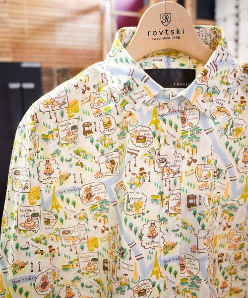 rovtski(ロフトスキー)の「VCT3 HOLIDAY 7分袖シャツ(シャツ/ブラウス・メンズ・その他/その他1/その他2/その他3/その他5/その他8/その他11/その他4/その他7/その他6/その他10/その他9・MEDIUM/LARGE/X-LARGE)」の19枚目の写真