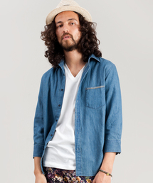 NANO universe | ヴィンテーシダンガリーシャツ7S(シャツ/ブラウス)